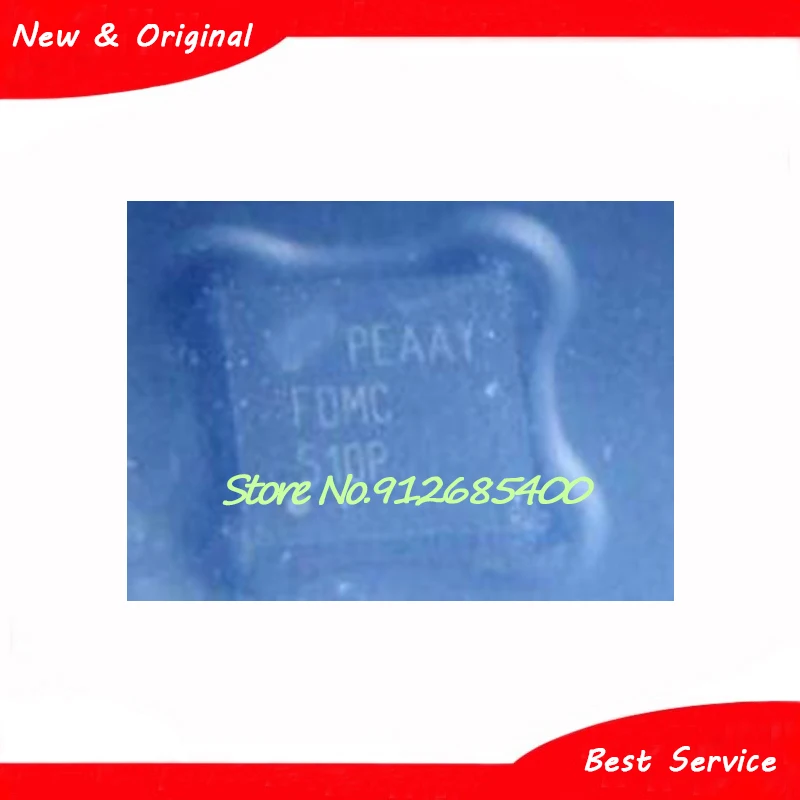 FDMC510P QFN8 novo e original em estoque, 5 pcs por lote