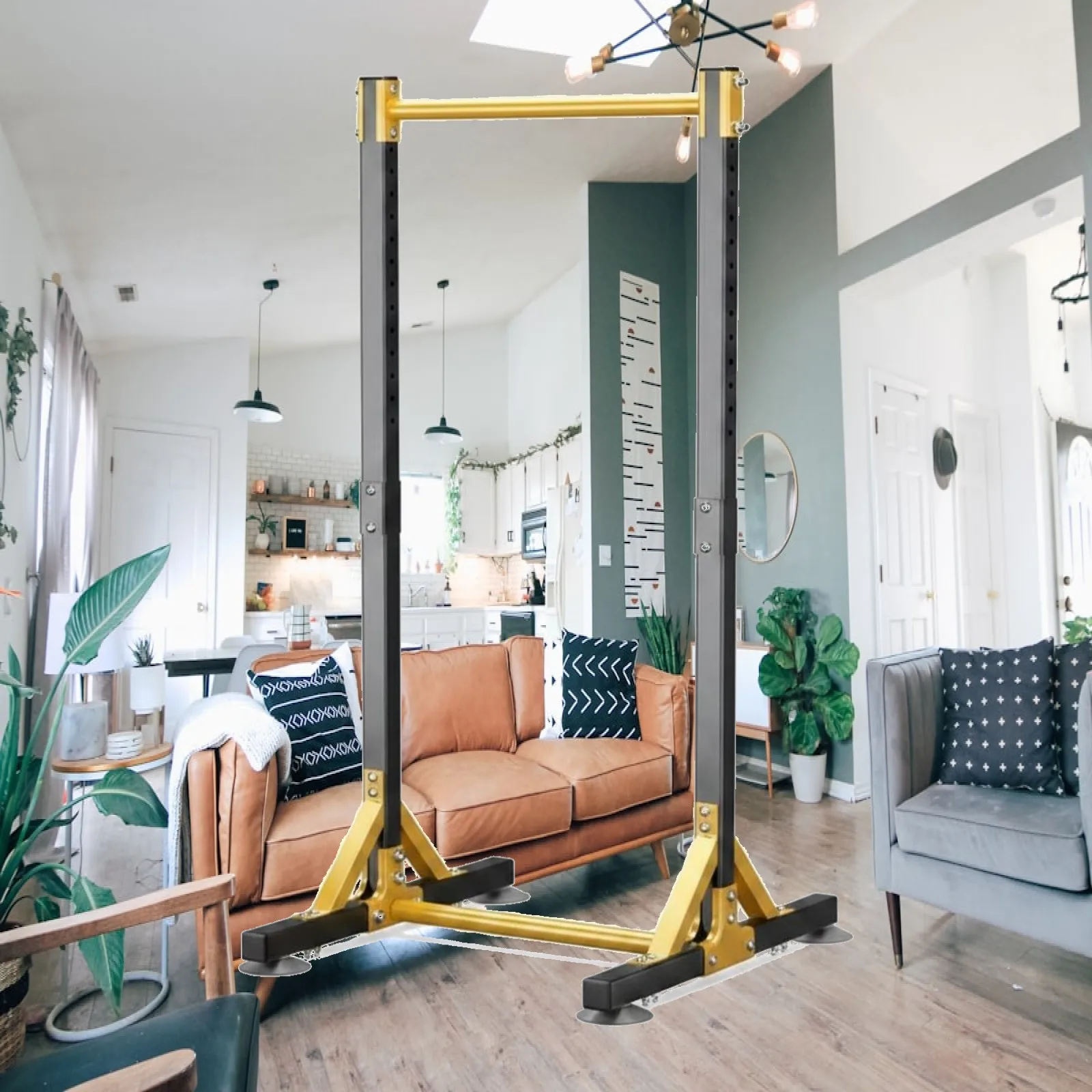 torre-de-dominadas-con-base-estable-y-altura-ajustable-para-apartamentos