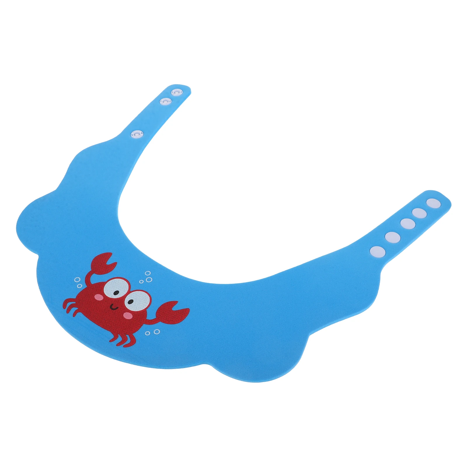 

Thickened Shampoo Cap Baby Shower Hat Adjustable Cartoon Design Toddler Hair Washing Bath Visor Infant Ear for Babies