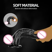 Realistic Dildo, Powerful Suction Cups for G-spot Stimulation and Anal Play,Ultra Soft Lifelike Fake Penis Dildos Adult Sex Toy - Image 6