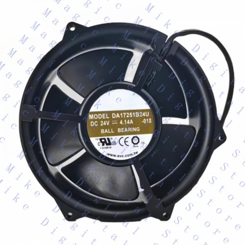 

UU для AVC DA17251B24U 17251 DC 24V 4,14A 5-проводной большой инверторный охлаждающий вентилятор с воздушным потоком