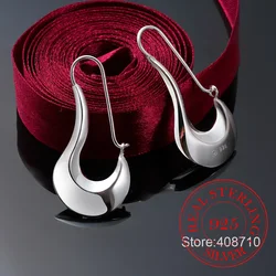 100% Real 925 Sterling Silver Jewelry Korean Creative Shoes Shape Ball Silver Long Dangle Earrings for Women 2021