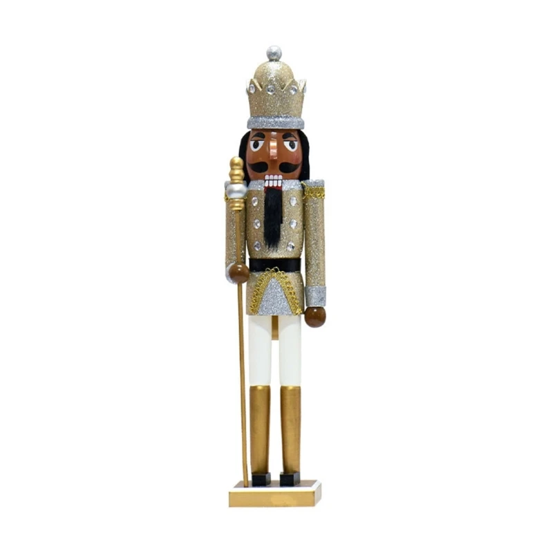 Nutcrackers Soldier Ornament Portable Nutcrackers Soldier Ornament Table Display For Christmas Parties