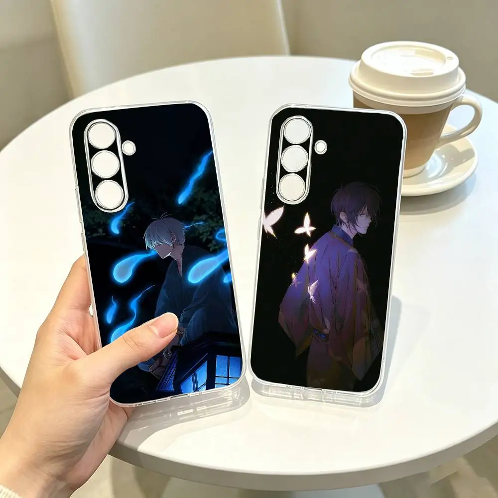 

Hot Anime g -Gintama Phone Case For SamsungA10,12,20,21S,30,31,40,50,51,52,70,71 Transparent Cover
