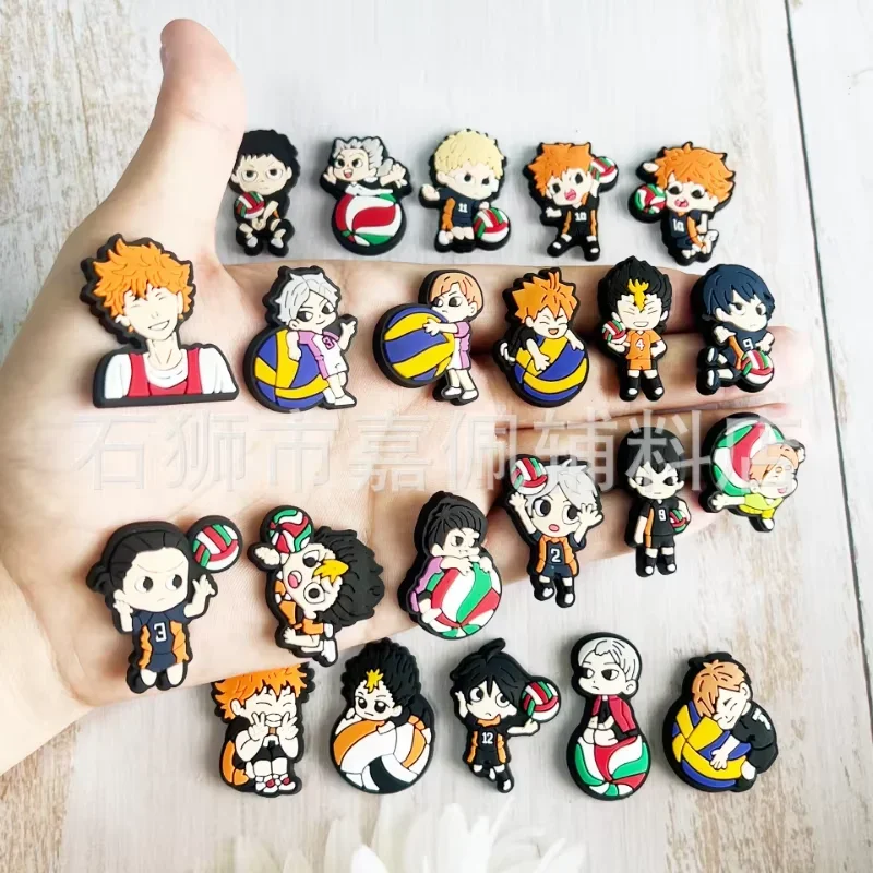 Set de accesorios PVC para zapatos Haikyuu Hinata: decoración DIY - imagen 2