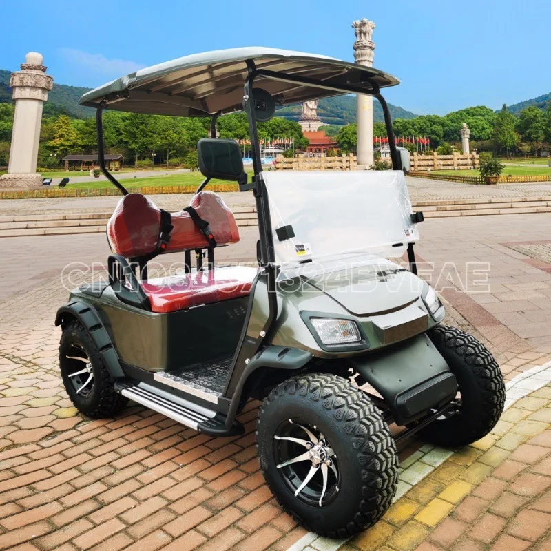 Scenic Spot Sightseeing Car Four-Wheel off-Road Vehicle Battery Cruise Real Estate Reception Electric Golf t