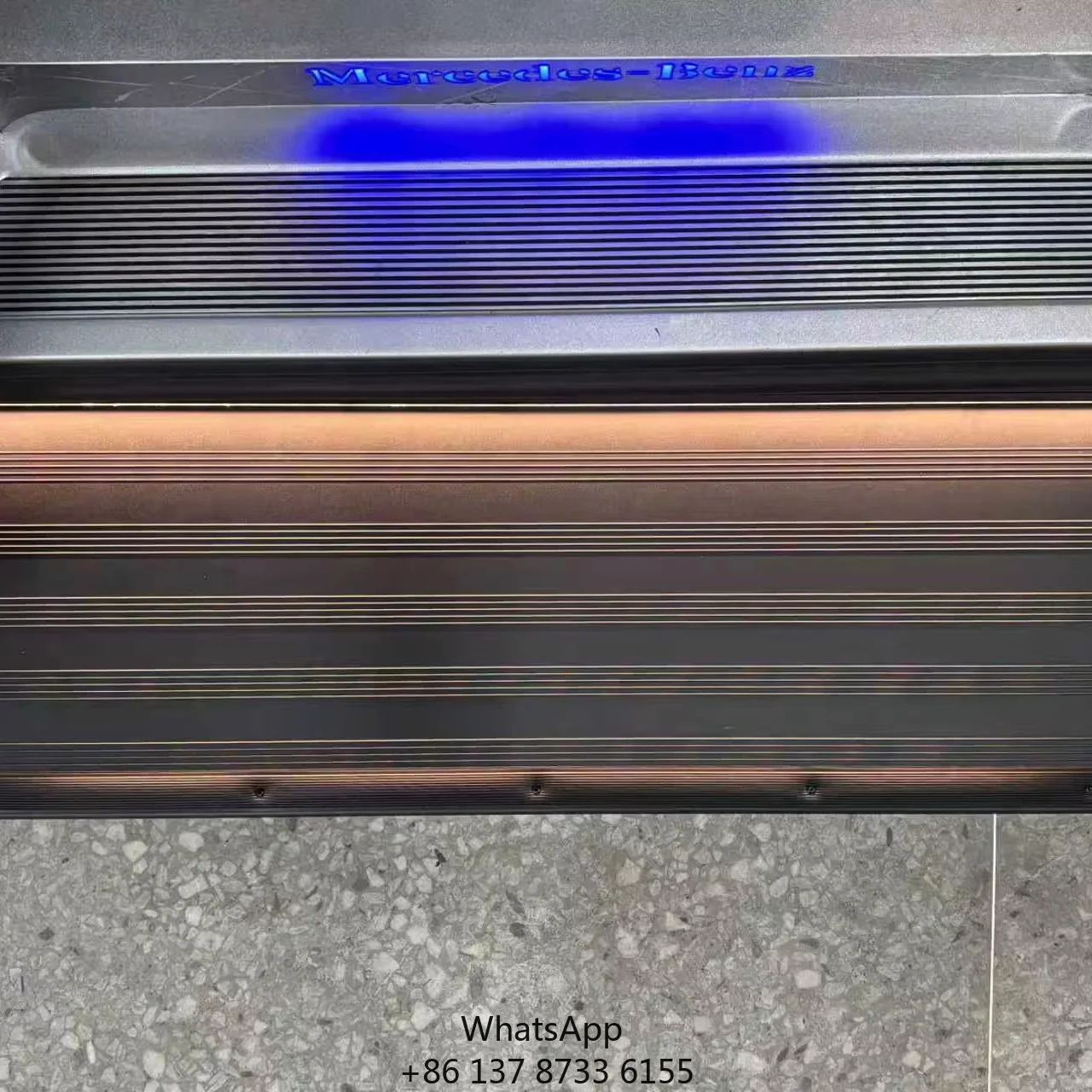 New Tengyun Jiangsu Universal Aluminum Flooring 600x300mm Replacement Step Pedals Model SEF For Cars & Buses
