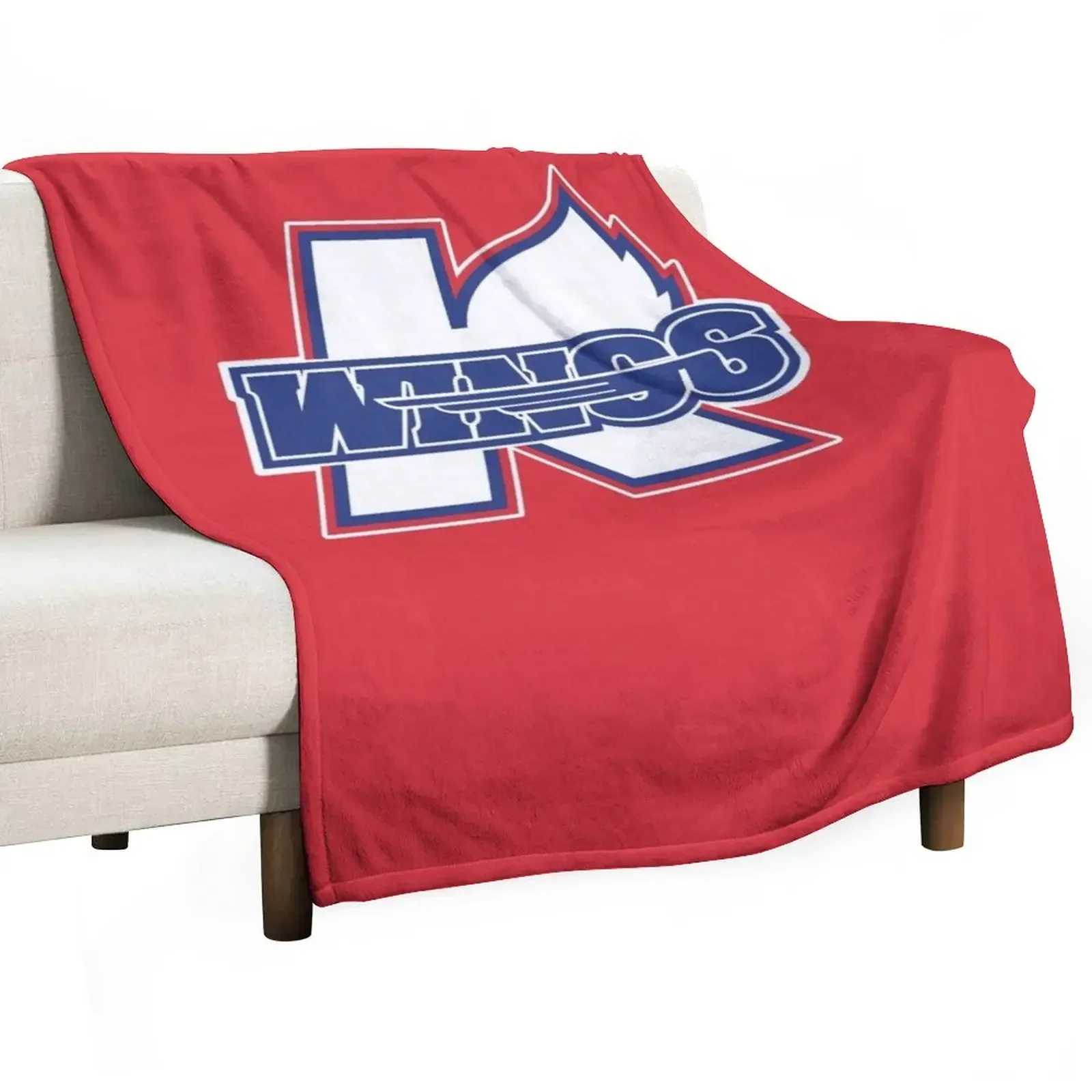 Kalamazoo Wings Throw Blanket valentine gift ideas Retros sofa bed Camping Decorative Sofas Bed covers Blankets