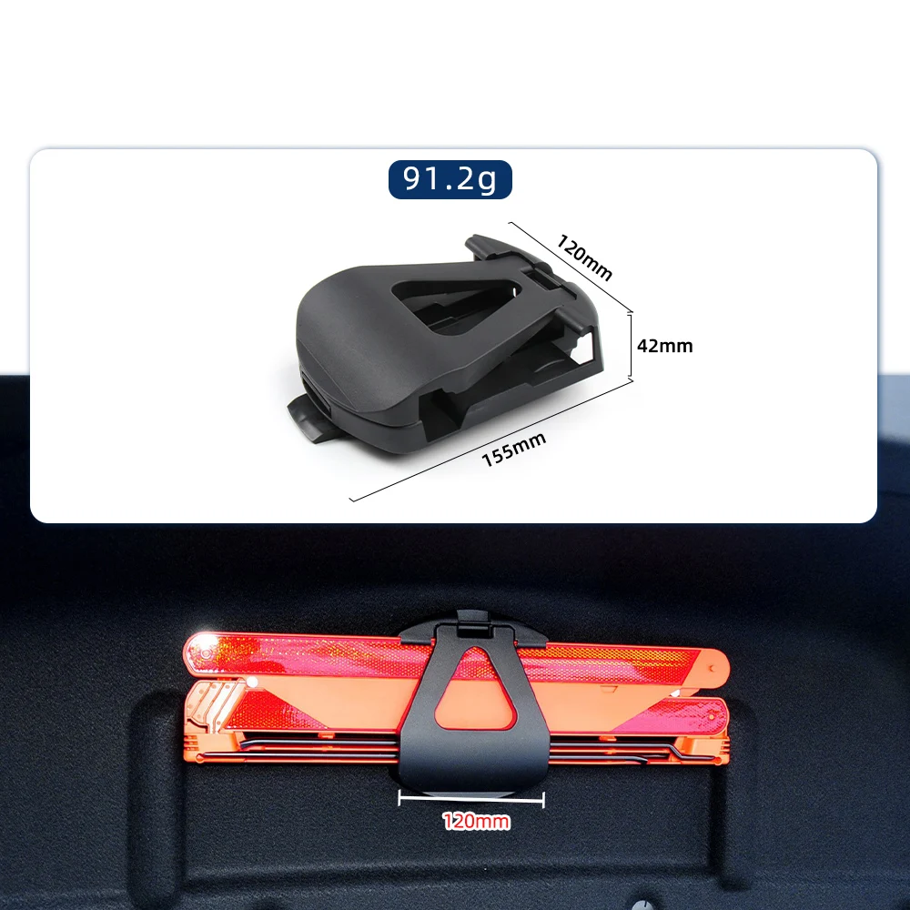 2048900114 Car Trunk Emergency Bracket Fixing for Mercedes Benz C E CLS W204 W207 W212 W218 Warning Triangle Sign Holder Support
