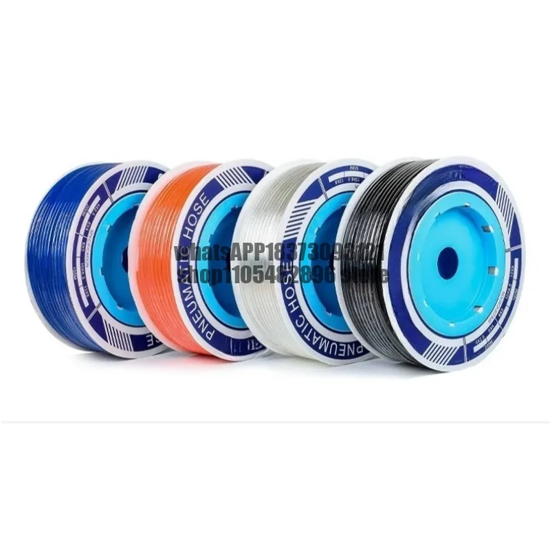 Pressure resistance 15 kg transparent air source pipe, high-pressure PU air tube 8*5mm, air compressor hose 10, 12, 16mm