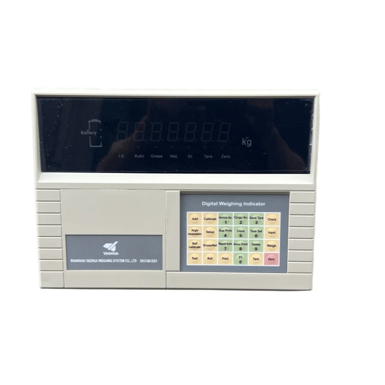 Veidt Weighing DS3 Digital Truck Scale Bridge Indicator with Zemic Digital QS-d Weighing Sensor and Zemic Software