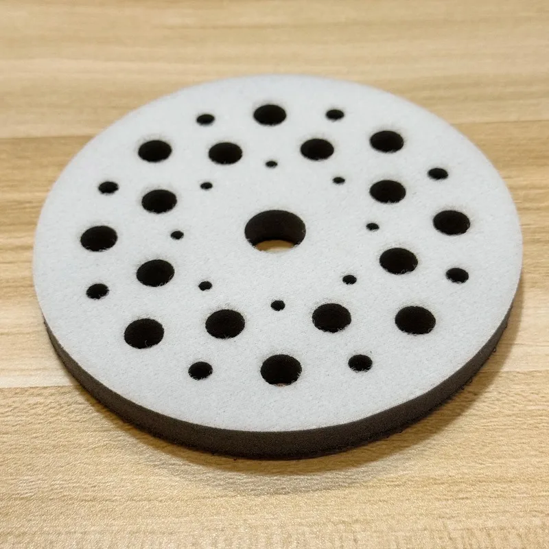 Polish The Cushion Pad 5 Inch 125mm 33 Holes Hook&Loop Interface Pad Power Tool Parts for Polishing Grinding Sanding