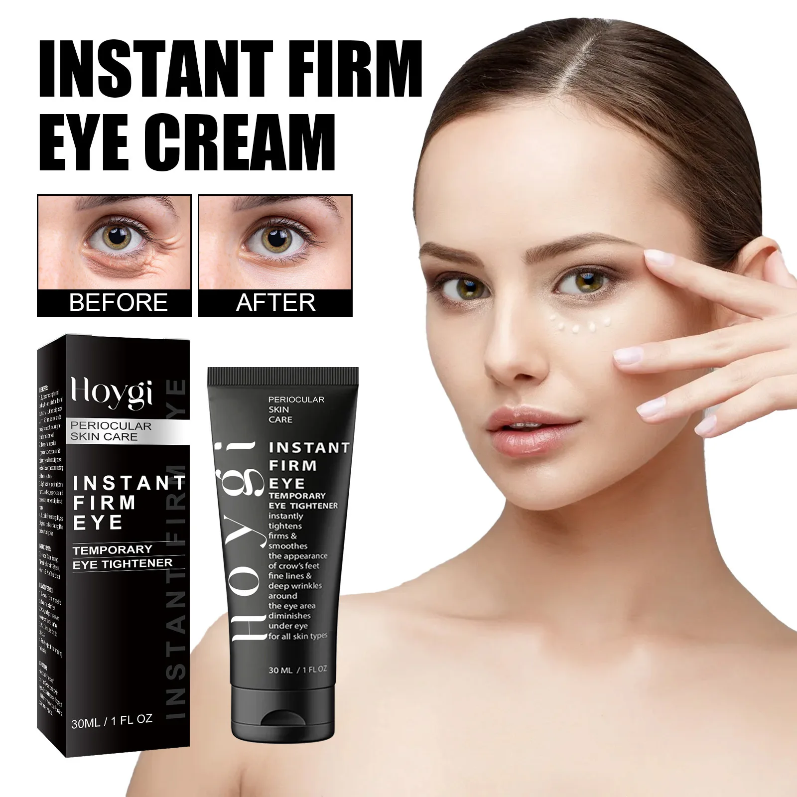 Revitalize Your Skin around Eyes with Hoygi Anti-Aging Eye Cream for Fine Lines, Wrinkles, Puffiness and Dark Circles