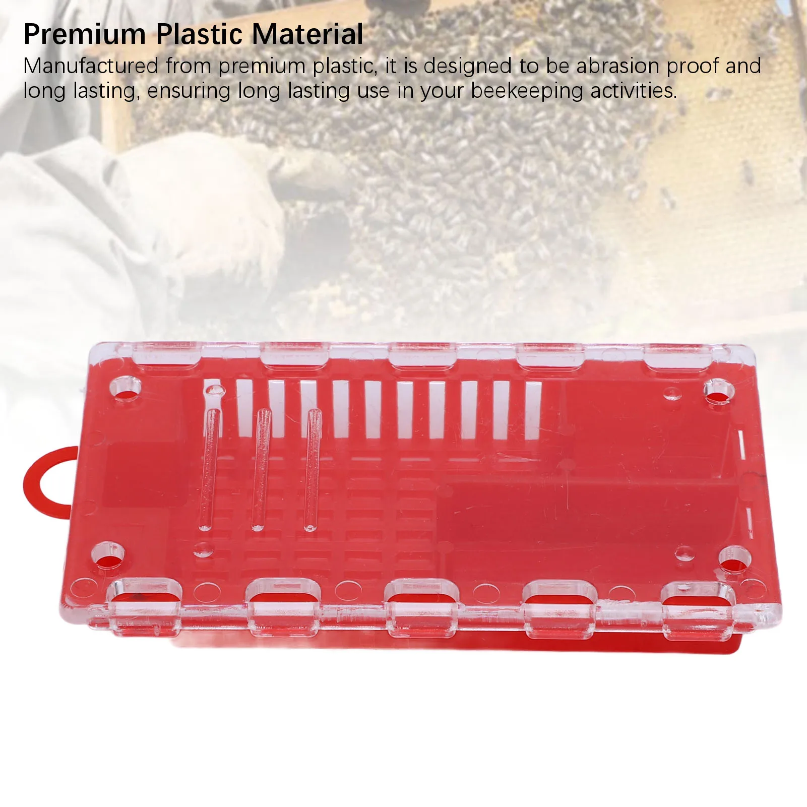 Queen Bee Cage Plastic Queen Bee Transporting Catcher Beekeeping Supplies Beekeeper Equipment Queen Bee Transporting Box