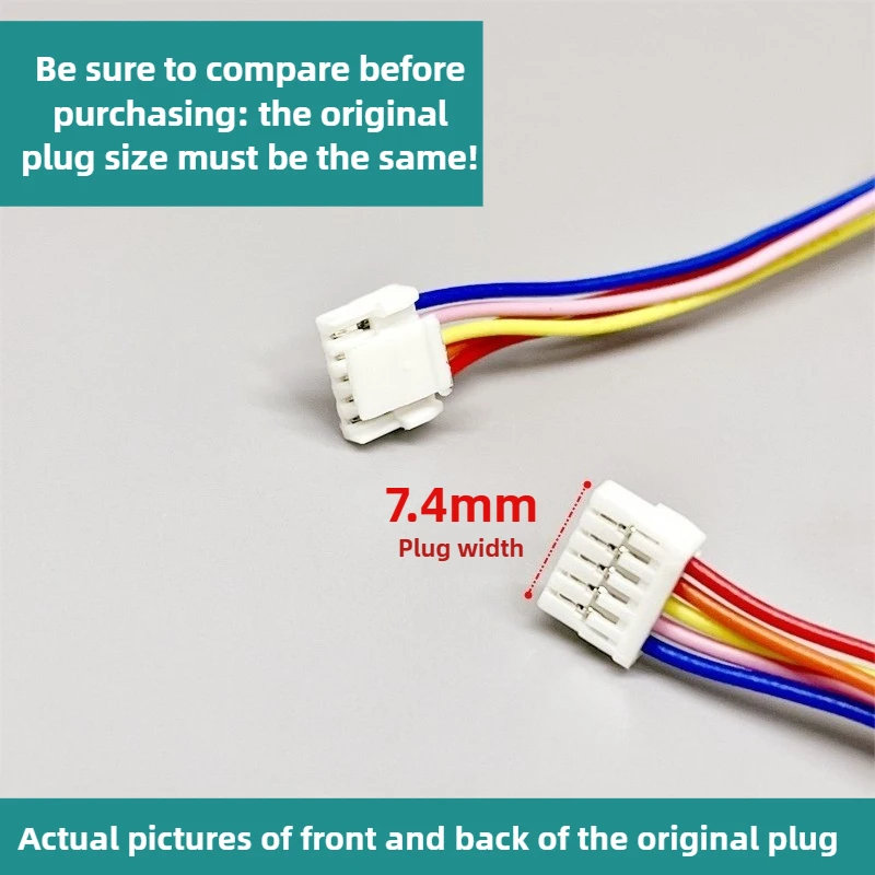 35BYJ46-270 Schrittmotor 12V 90Ω Untersetzungsmotor für Klimaanlagen-Lamellen, Xiaomi Fan Swing Vent