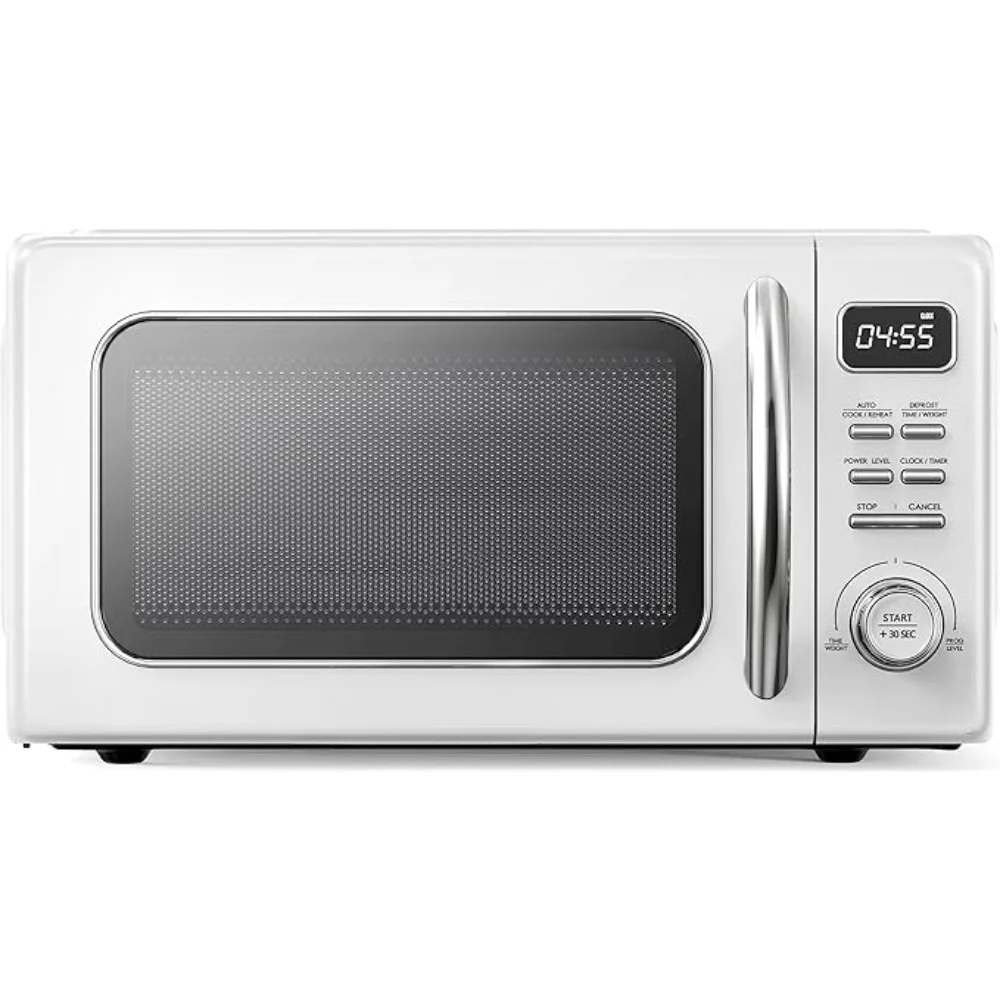 

Microwave Ovens With Glass Turntable, Auto Cook & Reheat, Defrost and Easy Clean , 1.1 Cu Ft Desktop Microwave Ovens