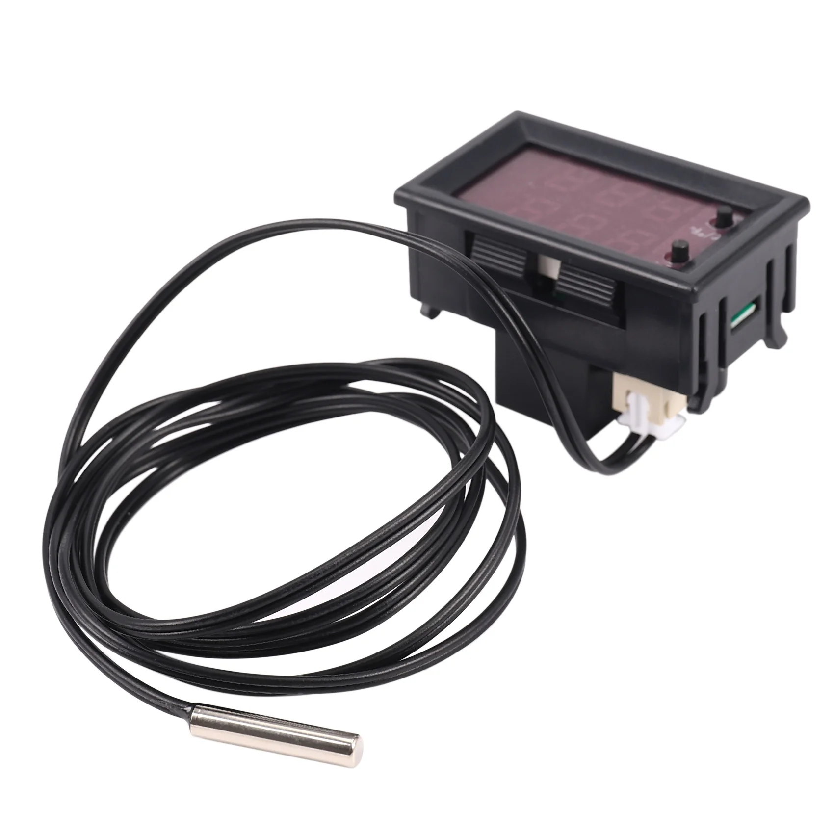 Электронный термостат постоянного тока 12 В для микрокомпьютера, регулятор температуры, регулируемый цифровой светодиодный дисплей, интеллектуальный