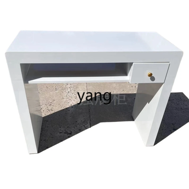 Yjq Internet Celebrity Nail Table and Chair Suit Simple Nail Salon Table Single Double