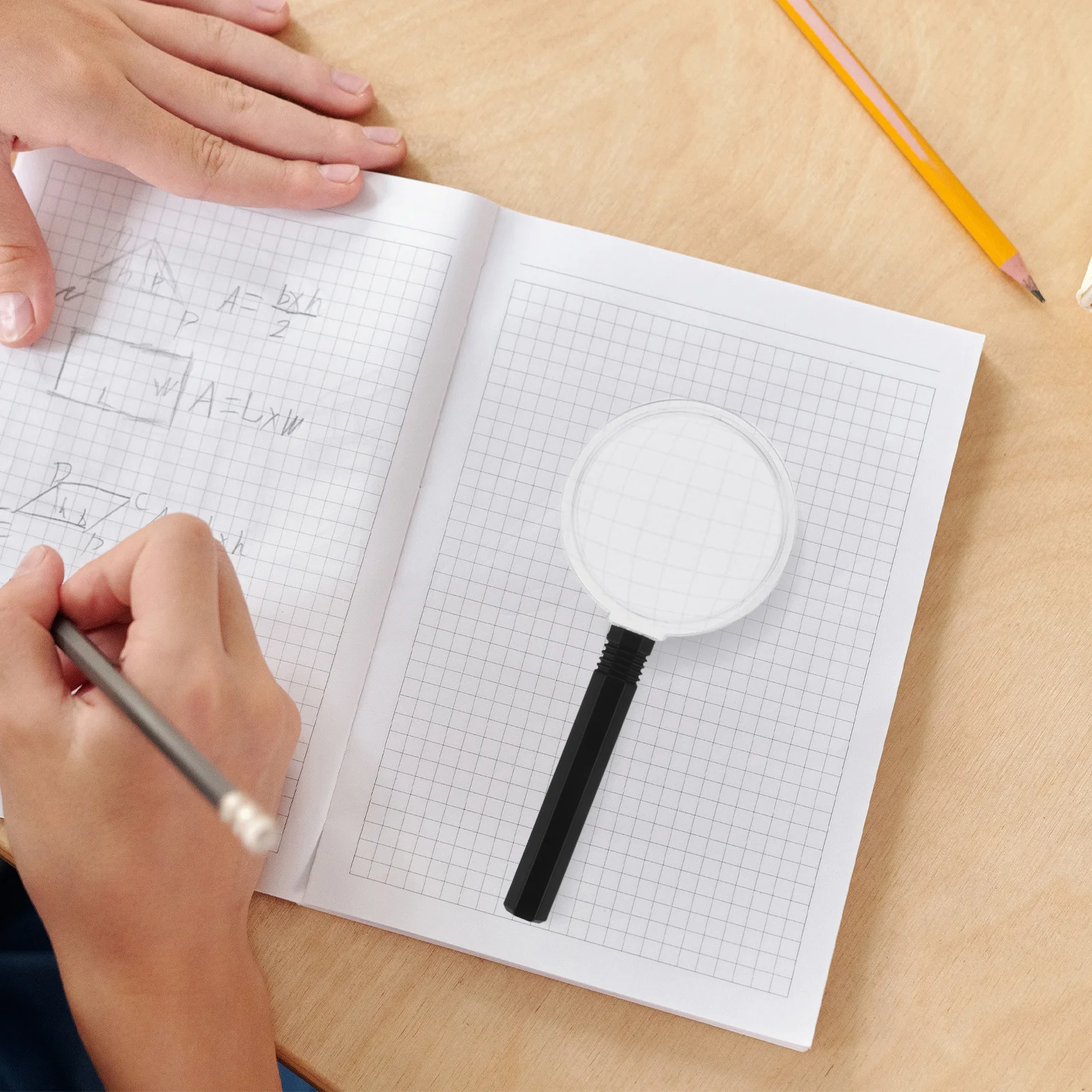 

10Pcs Kid Magnifying Glass Portable Mini Handheld High Definition Reading Magnifier Science Experiment Outdoor Exploration