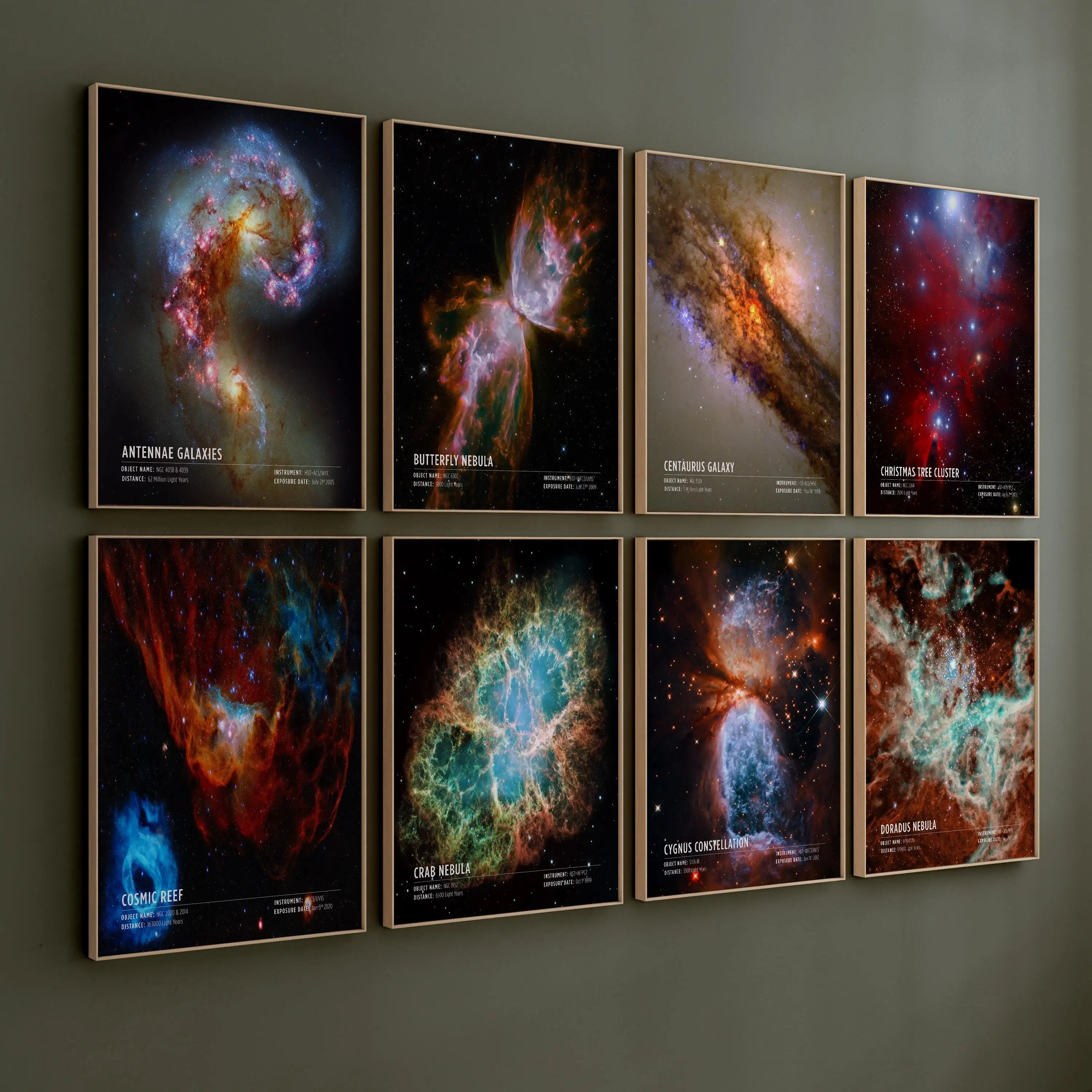 Space Telescope Poster Canvas Print Space Poster Astronomy Gift Idea Space Wall Art  Poster Astronomy Gift Idea Room Home Decor