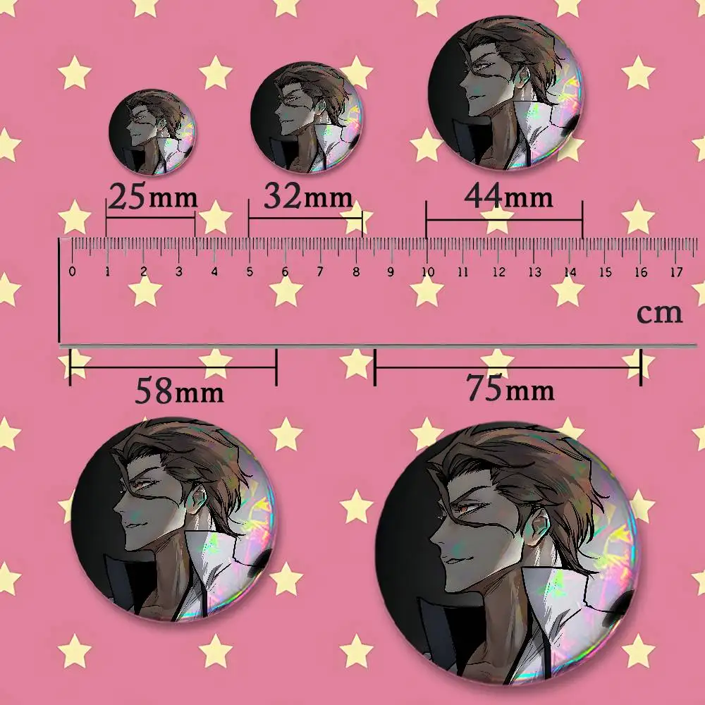 A-Aizen S-Sousuke Badges Round Itabag Decoration IP Peripheral Products 58mm 44mm 32mm 75mm 25mm Mini