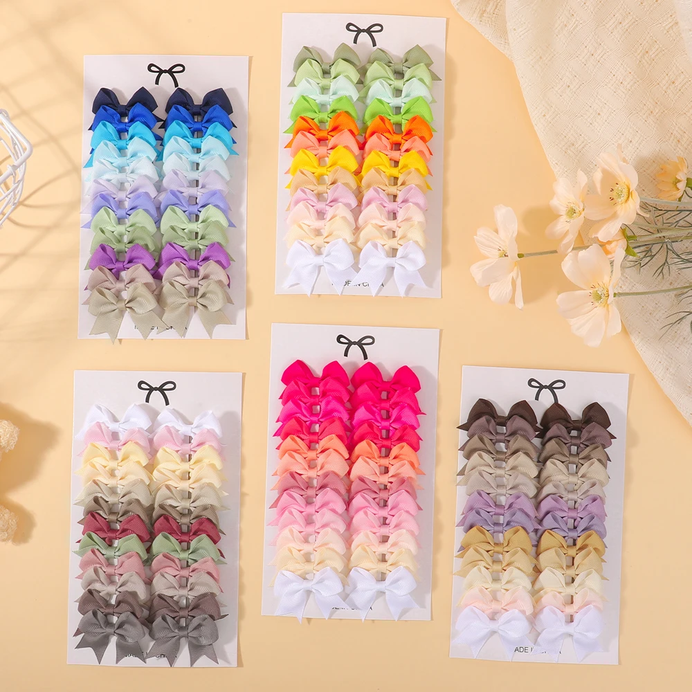 24pcs/Set Mini Hair Bows for B - Ribbon Bow Gift review and price