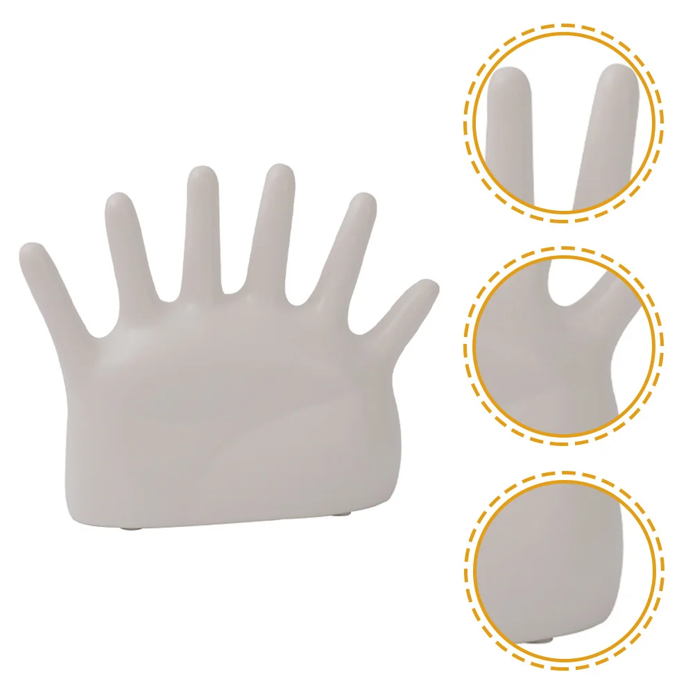Hand Ring Holder Vivid Creative Jewelry Display Stand for Home Shop Use Durable Unique Gift Hand Ring Holder