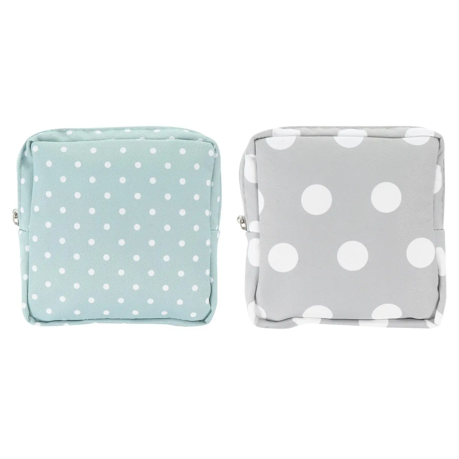 2 Pcs Aunt Towel Storage Bag Menstrual Napkin Cup Container Small Oxford Cloth Pouch Credit Card Lovely Purse