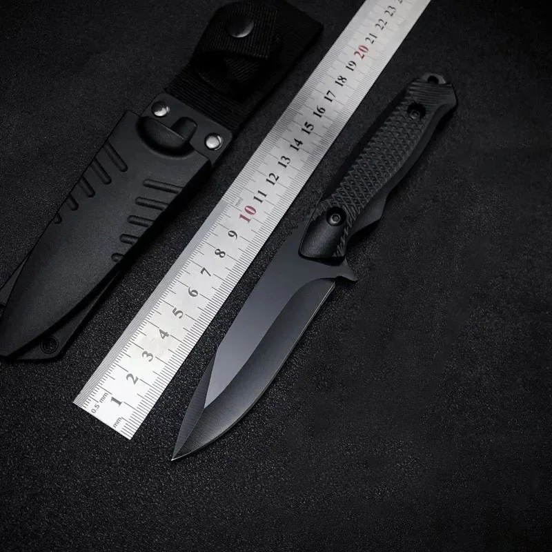 Mały prosty nóż ze stali nierdzewnej o wysokiej twardości wielofunkcyjny nóż outdoorowy Nóż ze stali nierdzewnej nóż kempingowy do grillowania