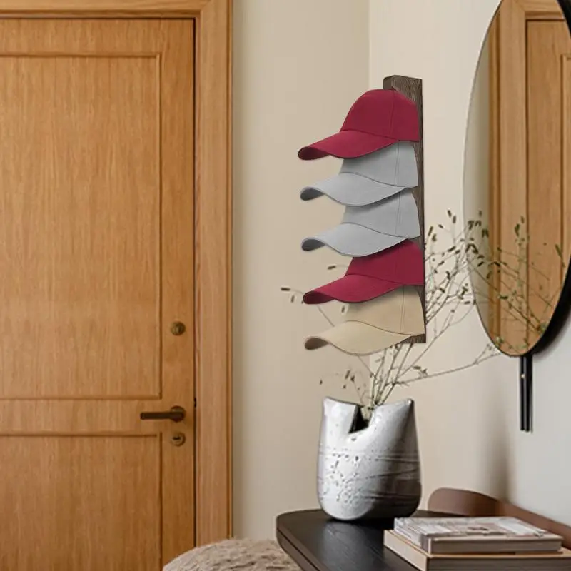 

Вешалка для бейсбольных шляп, вешалка для шляп, держатель для дисплея, домашний декор, прочная вешалка для хранения, многослойный дисплей, экономия места для двери шкафа