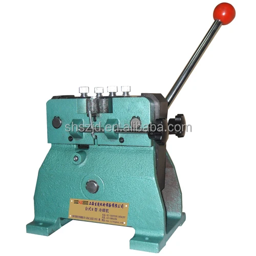 

SZ-3T Desktop Cold Pressure Welder / Wire Butt Welder Brass Wire Welder