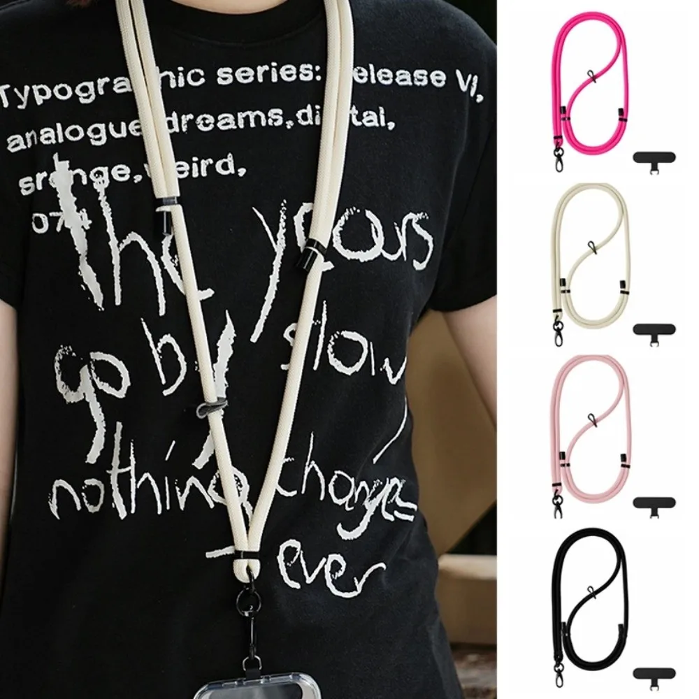 

Adjustable Mobile Phone Lanyard Detachable Hanging Rope Crossbody Phone Strap Anti Lost Long Phone Neck Straps Lanyard Patch