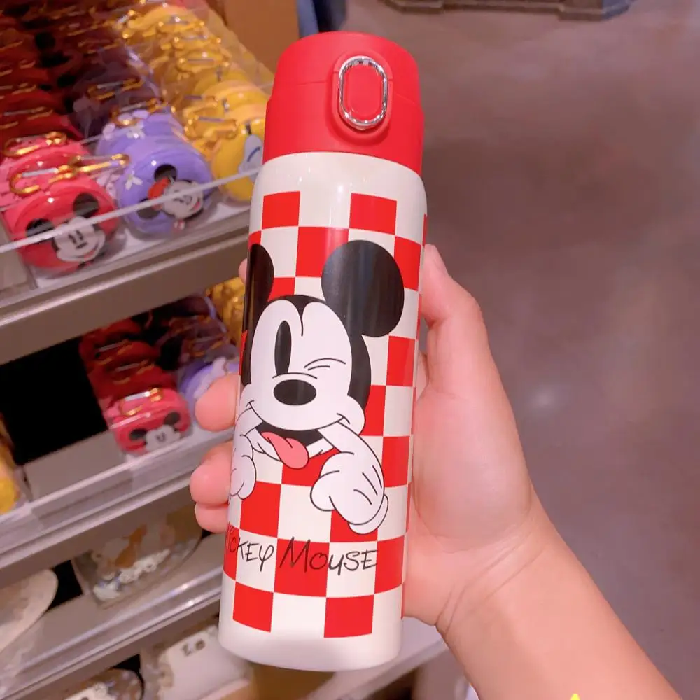 Shanghai Disneyland Souvenirs Donald Duck Mickey Mouse Minnie Cartoon Edelstahl Keep-Cool Cup Kindergeschenk