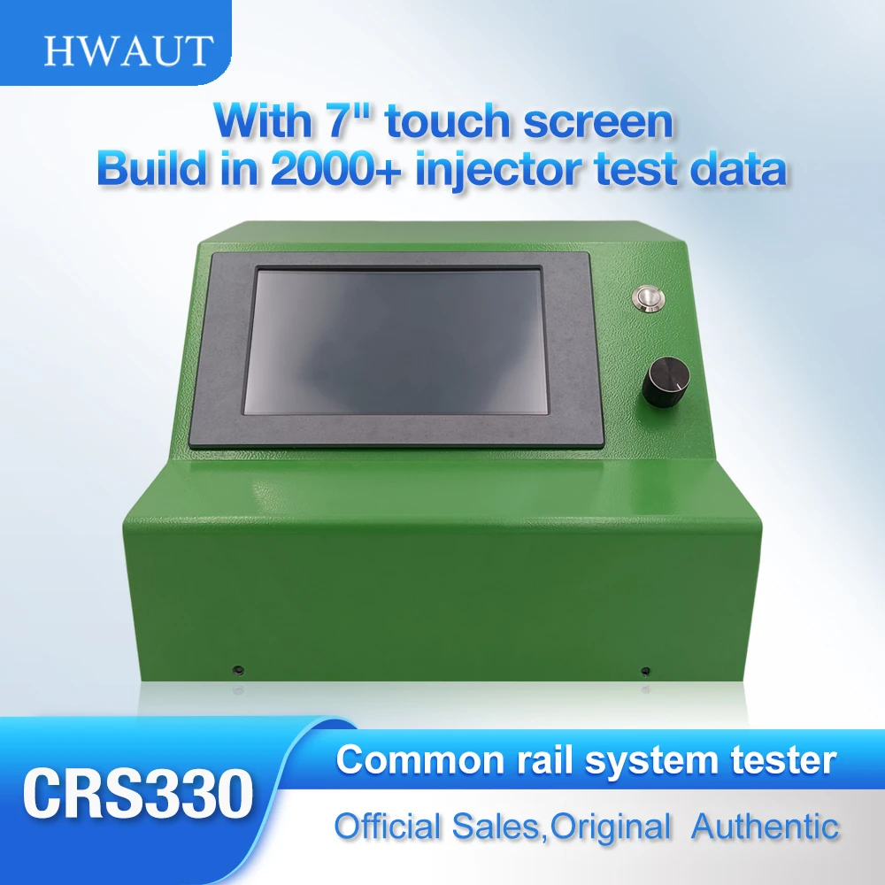 CRS330 Diesel Fuel Common Rail Injector Tester Drive 6 Injectors For CP1 CP2 CP3 HP0 HP3 HP4 HEUI Pump Test Equipment Simulator