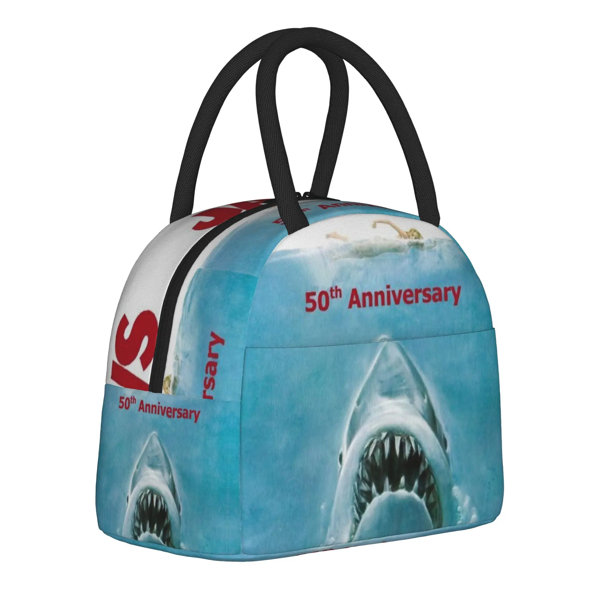 Insulated Lunch Bags Jaws th Anniversary Merch  Food Box New Arrival Cooler Thermal Bento Box For Office