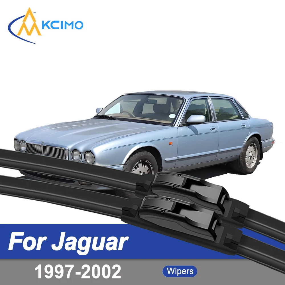 

Premium Rubber Durable Silent Windshield Wiper Blades 2pcs for Jaguar XJ X308 1997-2002 Jaguar Sovereign Jaguar Vanden Plas