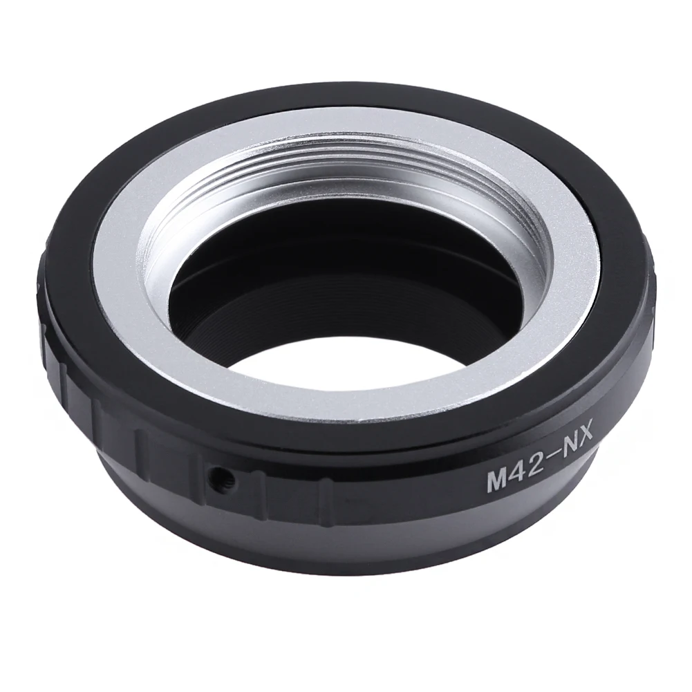 M42-NX M42 Thread Lens to NX Mount Camera Lens Adapter Ring for