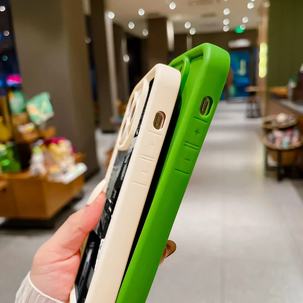 Soft Candy Liquid Silicone Phone Case For iPhone 13 Case iPhone 15 Pro 11 12 14 16 Pro Max XR XS X 7 8 Plus SE Shockproof Cover