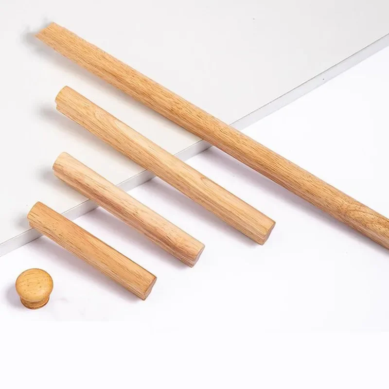 

2 шт., деревянные ручки для дверей шкафа