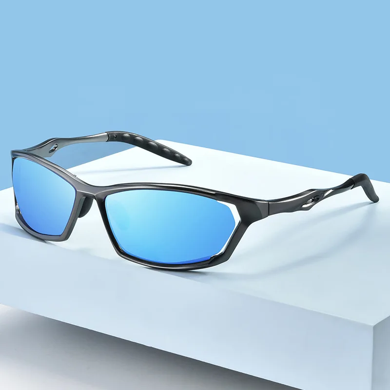 New Al-Mg Polarized Sunglasses Men Stylish Driving Sunglasses Outdoor-Border Glasses390In stock