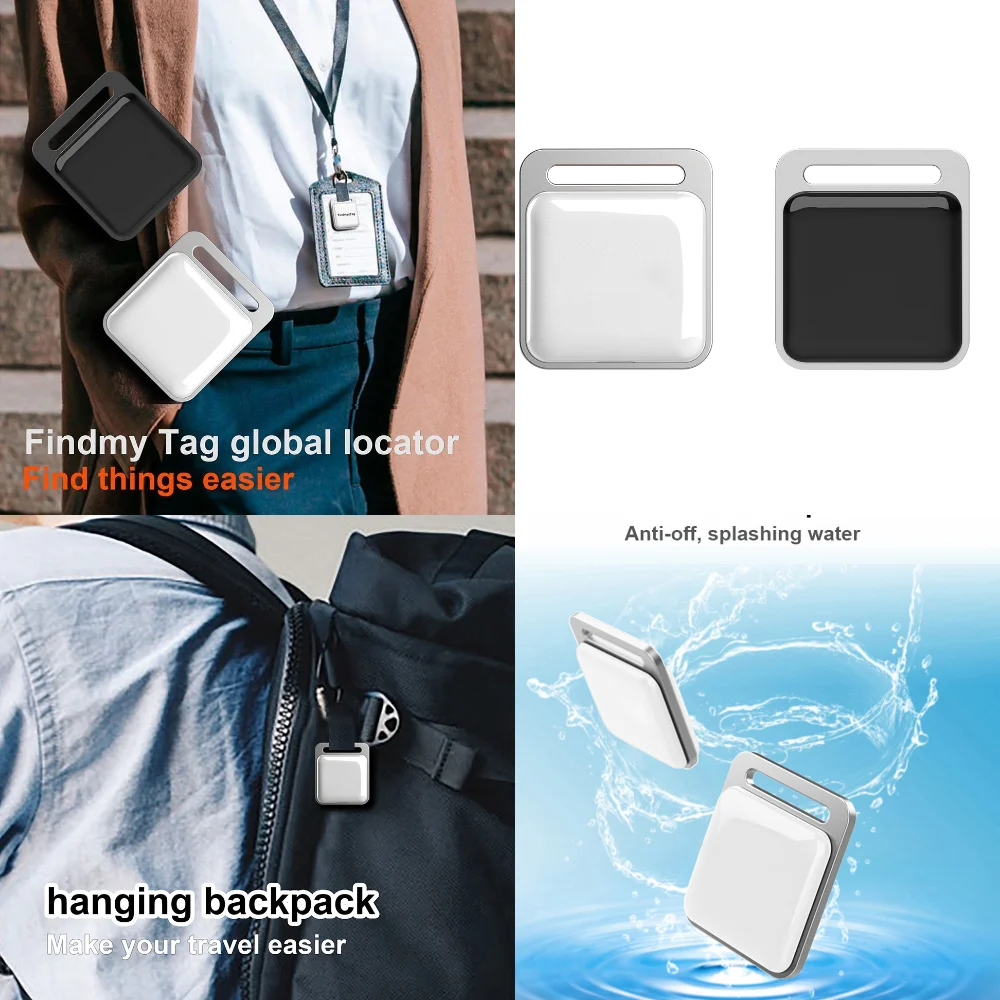 

Mini Gps Tracker Wireless Smart Alarm Finder Anti-lost Global Locator Air Tag Key Wallet Pet Tracking Device for IOS Android