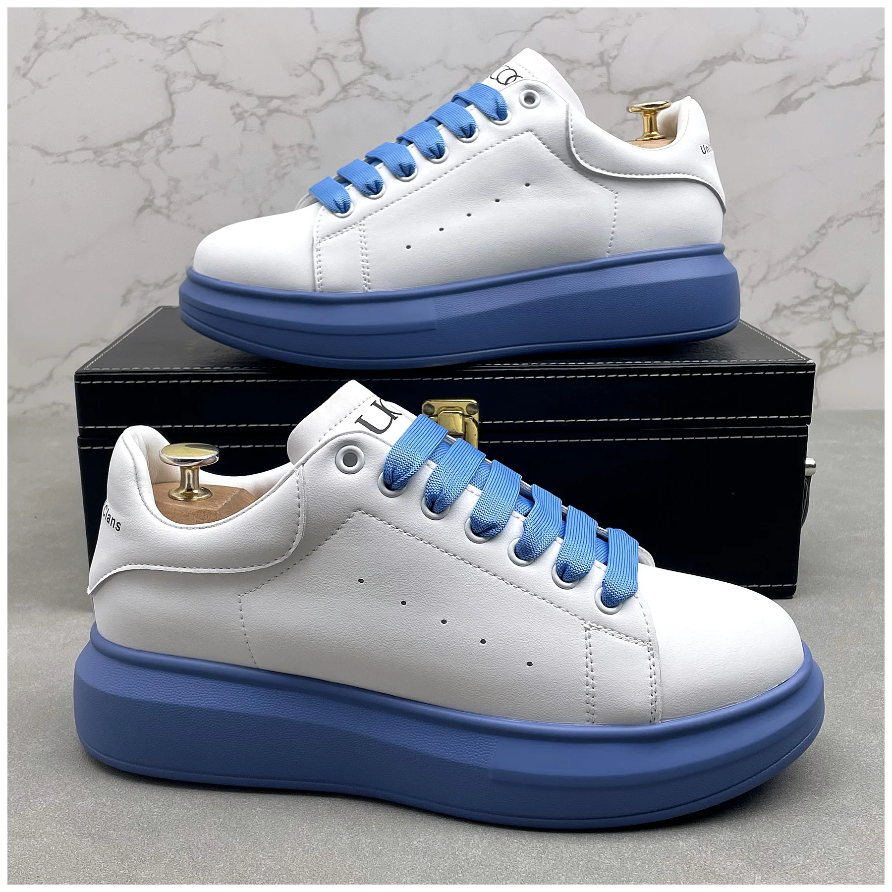 2024 Designer High Newest Casual Shoes Men Sneakers white Microfiber loafers Zapatillas Hombre