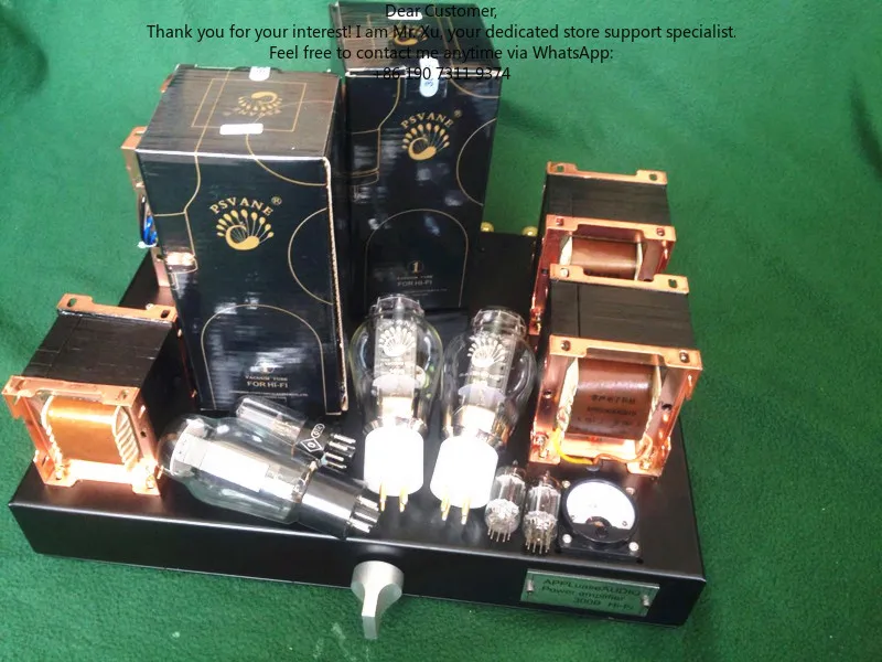 

Red Bull Audio Note Kit1 300B односторонний ламповый усилитель готовая машина высокого качества DIY