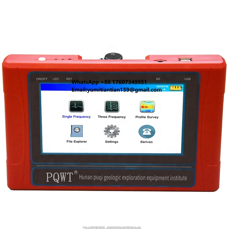 

Высококачественные детекторы утечек воды с сертификатом CE, детектор утечек подземных водопроводных труб, поисковик воды для горнодобывающей промышленности, в продаже