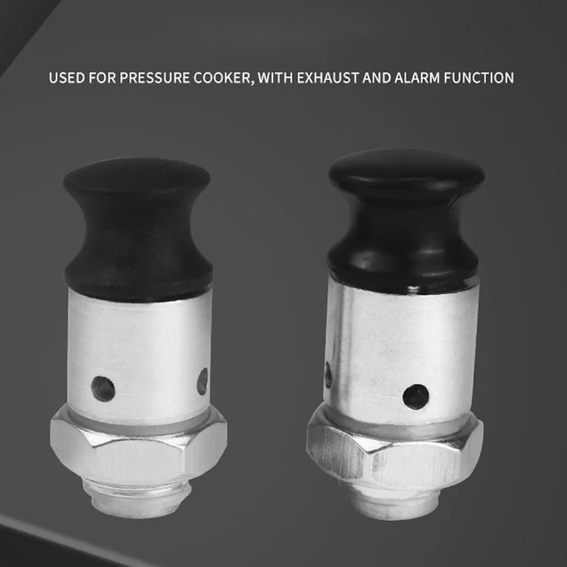 Aluminum Alloy Safe Limiting Valve Universal Cooker Jigger Valve Replacement Regulator Weight Pressure Control