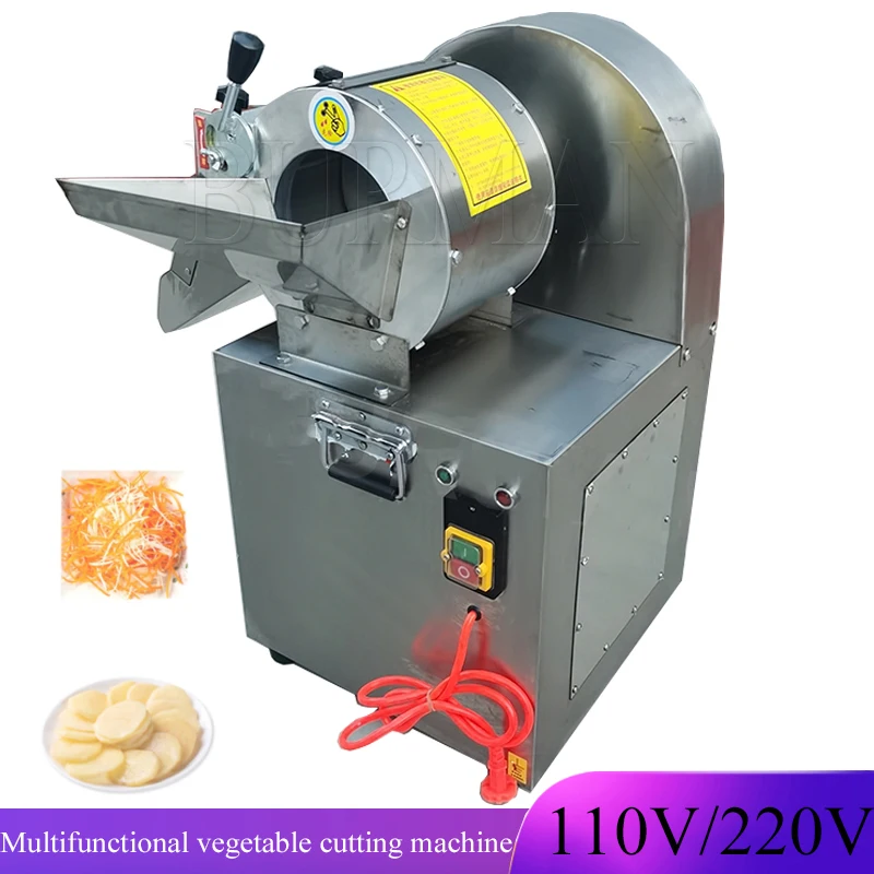 

Multifunction Fruit Vegetable Cutting Machine For Radish Potato Cabbage Onion Shredding Slicing Machine