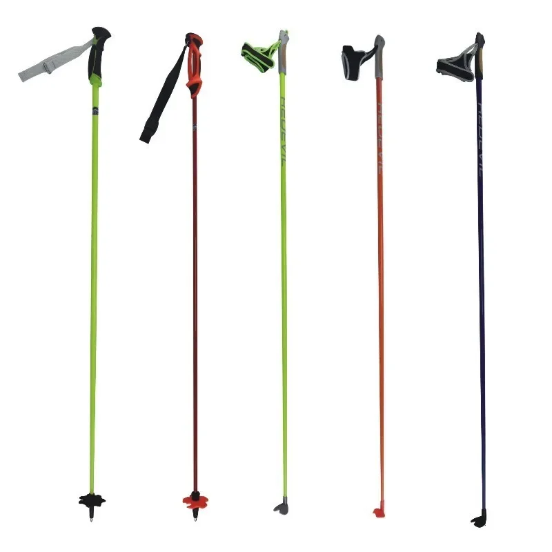 Ski Stick 70-130cm Each Size Aviation Aluminum High Performance Carbon Suitable for All Kinds of Snow Ski Poles 스키 폴