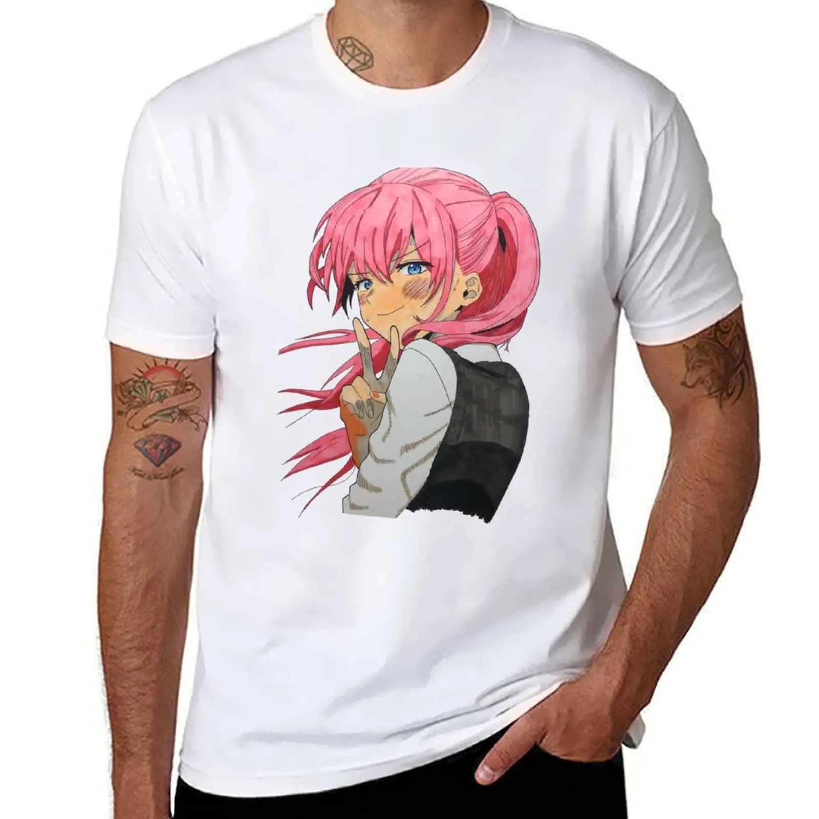 

Shikimori Micchon T-Shirt man t shirt graphic printed t shirts for man T-Shirt