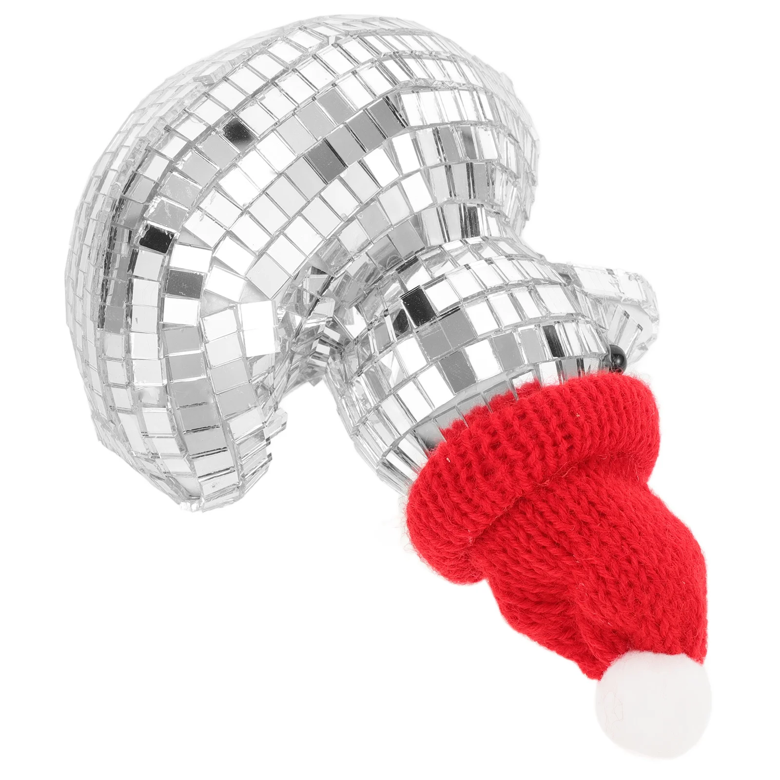 

Disco Animal Desktop Decoration Mirror Finish Duck Ornament Party Centerpiece Reflective Surface Home Holiday Christmas Ornament