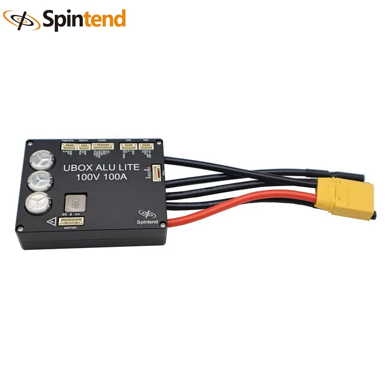 Spintend Single Ubox Aluminum Lite Controller 100V 100A Based on VESC for Electric Scooter Ebike Onewheel Skateboard Robot